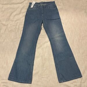 Lacoste Women's Wide Leg Denim Jeans